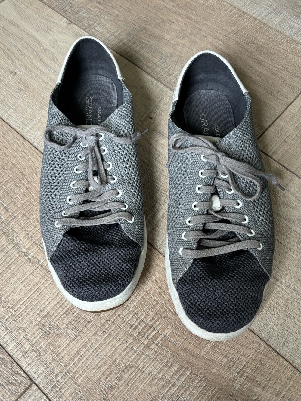 Cole Haan Mens Shoes GrandPro Grey Shoes